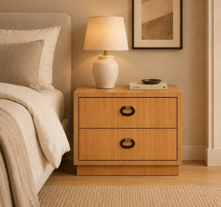 Haven Table - Perfectly paired side table for a harmonious bedroom.