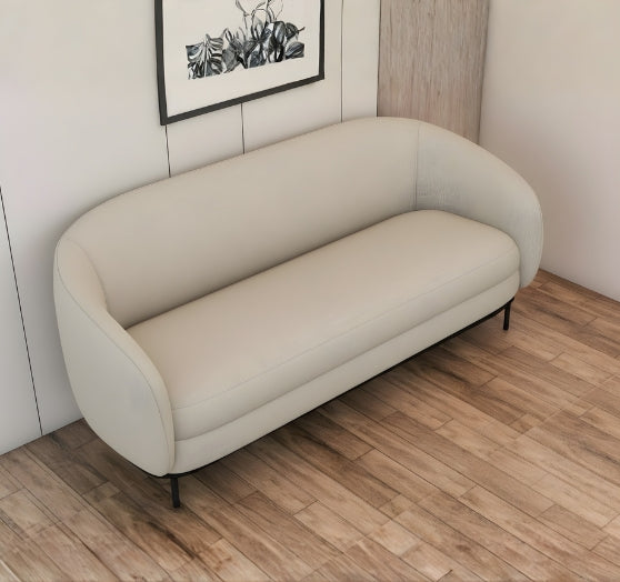 Cocoa Rest – A Stylish 3-Seater Sofa for Modern Living