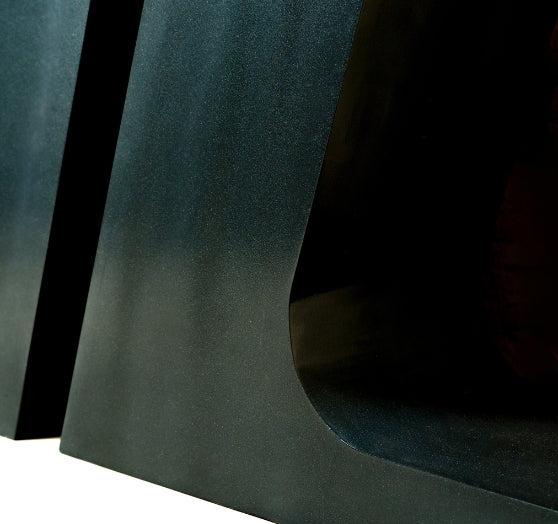 Zylon – A Modern Console Defined by Bold Angles and Architectural Elegance.