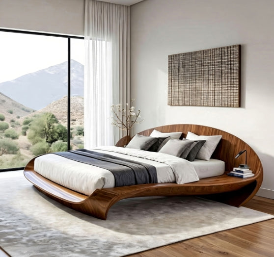 Elmora -  A double bed designed to bring together luxury, durability, and refined aesthetics for the perfect night’s rest.