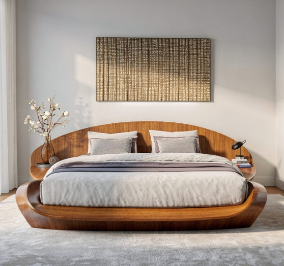 Elmora -  A double bed designed to bring together luxury, durability, and refined aesthetics for the perfect night’s rest.