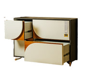 Solace Console - Stylish console for a modern living space.