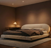 Astra – A modern double bed that blends refined elegance with stellar comfort, creating a serene space for peaceful rest.