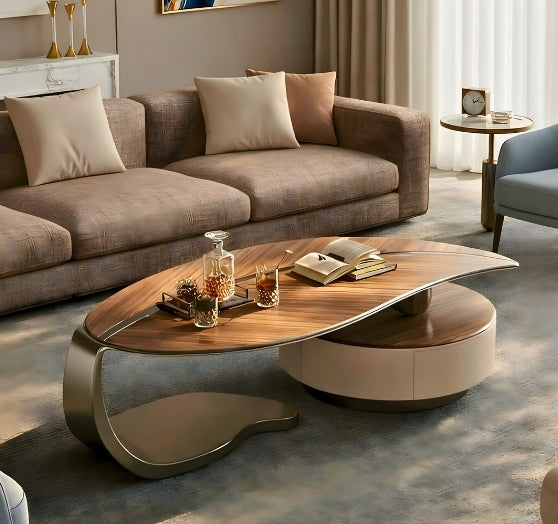 LeafLine - the leaf-shaped coffee table