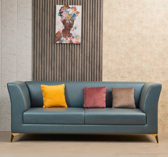 SoftLoom – A Stylish 3-Seater Sofa Designed for Everyday Comfort.