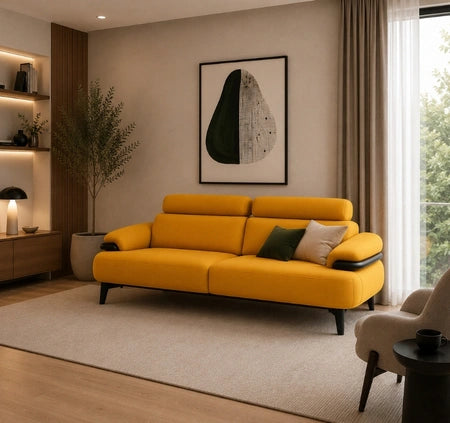 Apex – A Back-Extendable Sofa for Ultimate Comfort & Space.