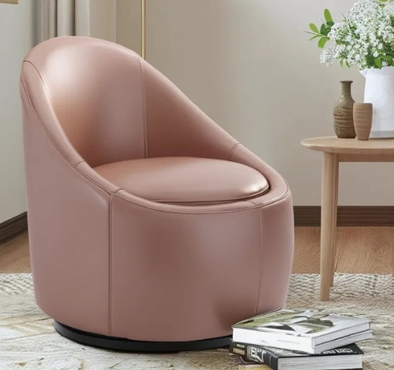 Orbix – A cozy round chair with smart storage.