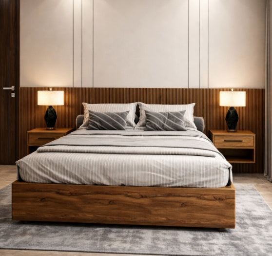 Norelle - A double bed that blends modern elegance with exceptional comfort, creating a serene space for truly restful nights.