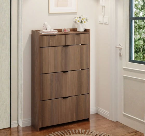 Stepwell – A Modern Shoe Console Designed for Style and Functionality.