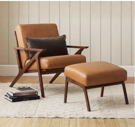 Orris – A Modern Accent Chair with a Matching Footrest, crafted for ultimate comfort and timeless style.