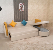 GrandL – An L-Shaped Multipurpose Sofa with Storage