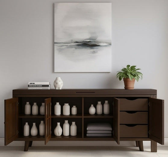 Shift Table: A Versatile Dining, Kitchen Table, and Crockery Unit