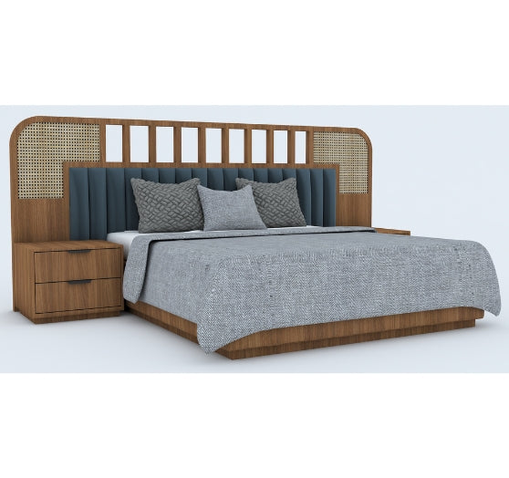 Rattan – A modern masterpiece that weaves natural elegance with luxurious comfort, transforming your bedroom into a serene and stylish retreat.