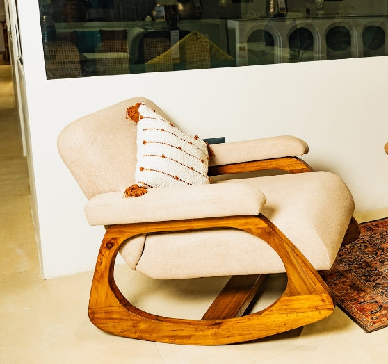 Serena Rocker- Graceful comfort that moves with you.