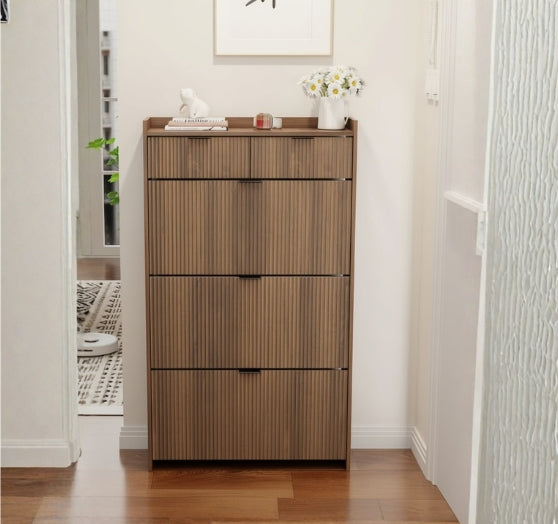 Stepwell – A Modern Shoe Console Designed for Style and Functionality.