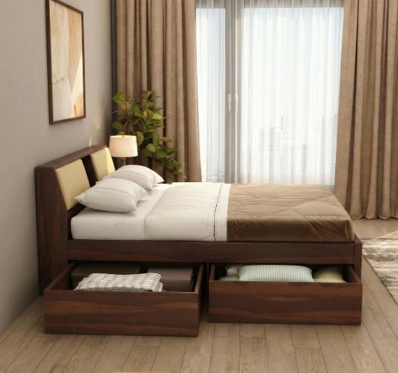 Zerra – A contemporary bed designed to blend sleek modern aesthetics with ultimate comfort, creating a sanctuary of style and rest in your bedroom.