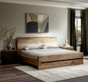 Calora - A double bed that blends sunlight-inspired warmth with modern elegance, creating a serene space for restful nights.