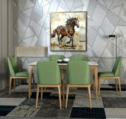 Stellin – A sleek 6-seater dining table that combines modern design with everyday functionality.