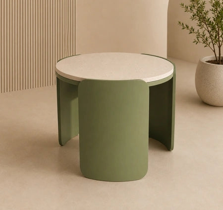 "LuxeMarble Table -  Elegant marble coffee table for modern living."