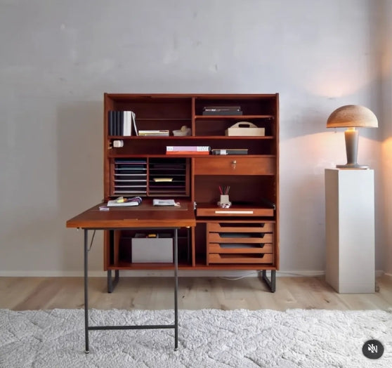 CabiDesk: The Convertible Cabinet into Table with Storage