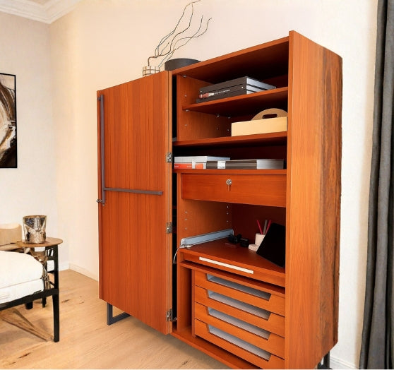 CabiDesk: The Convertible Cabinet into Table with Storage