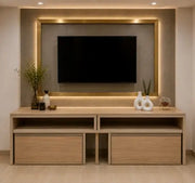 FoldNest - the convertible L-shaped dining table and storage cabinet