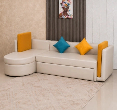 GrandL – An L-Shaped Multipurpose Sofa with Storage