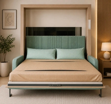 "Murphy SofaBed -  A smart sofa cum bed for seating and sleeping comfort."