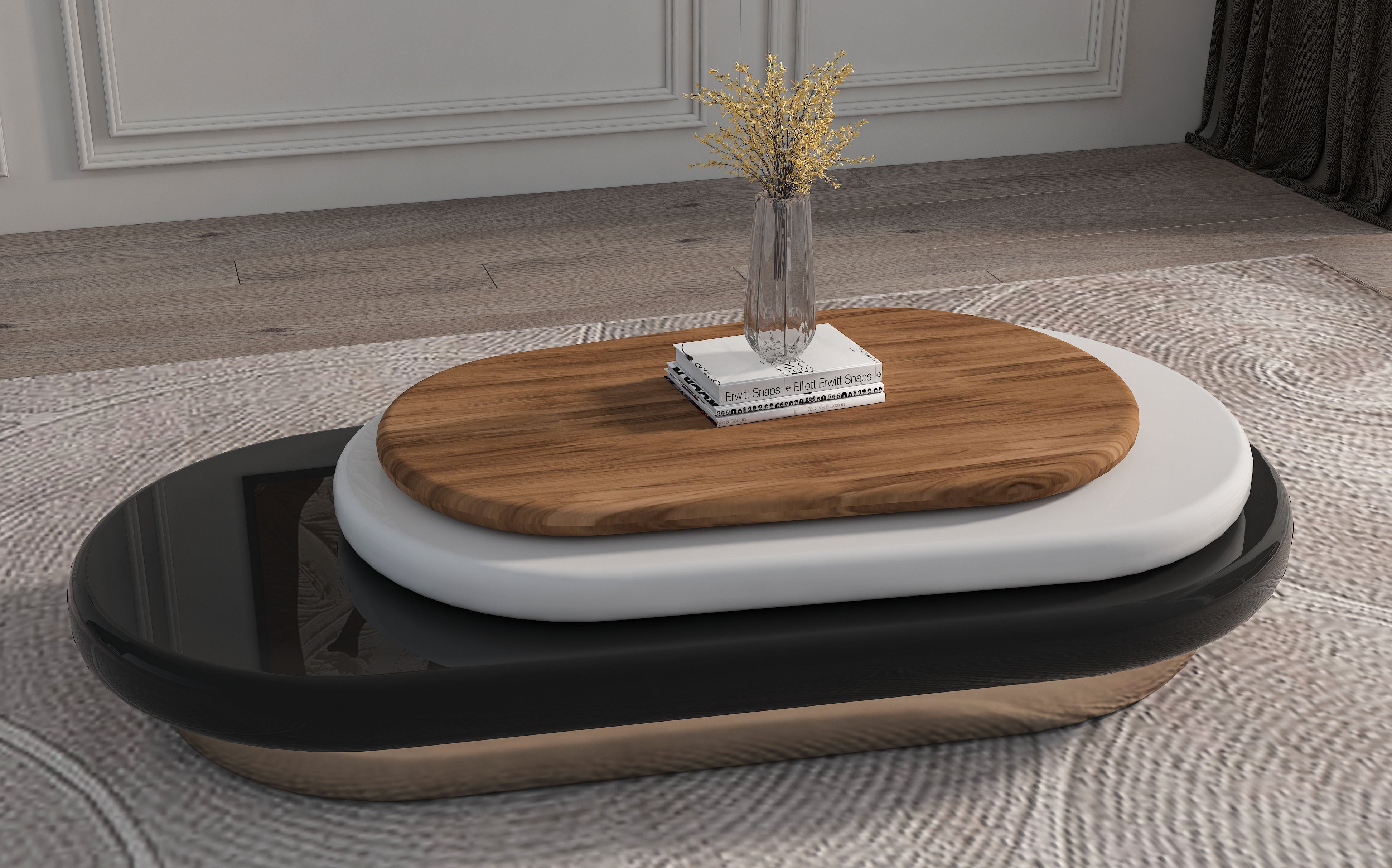 Fusion- Stone-Design Center & Coffee Table