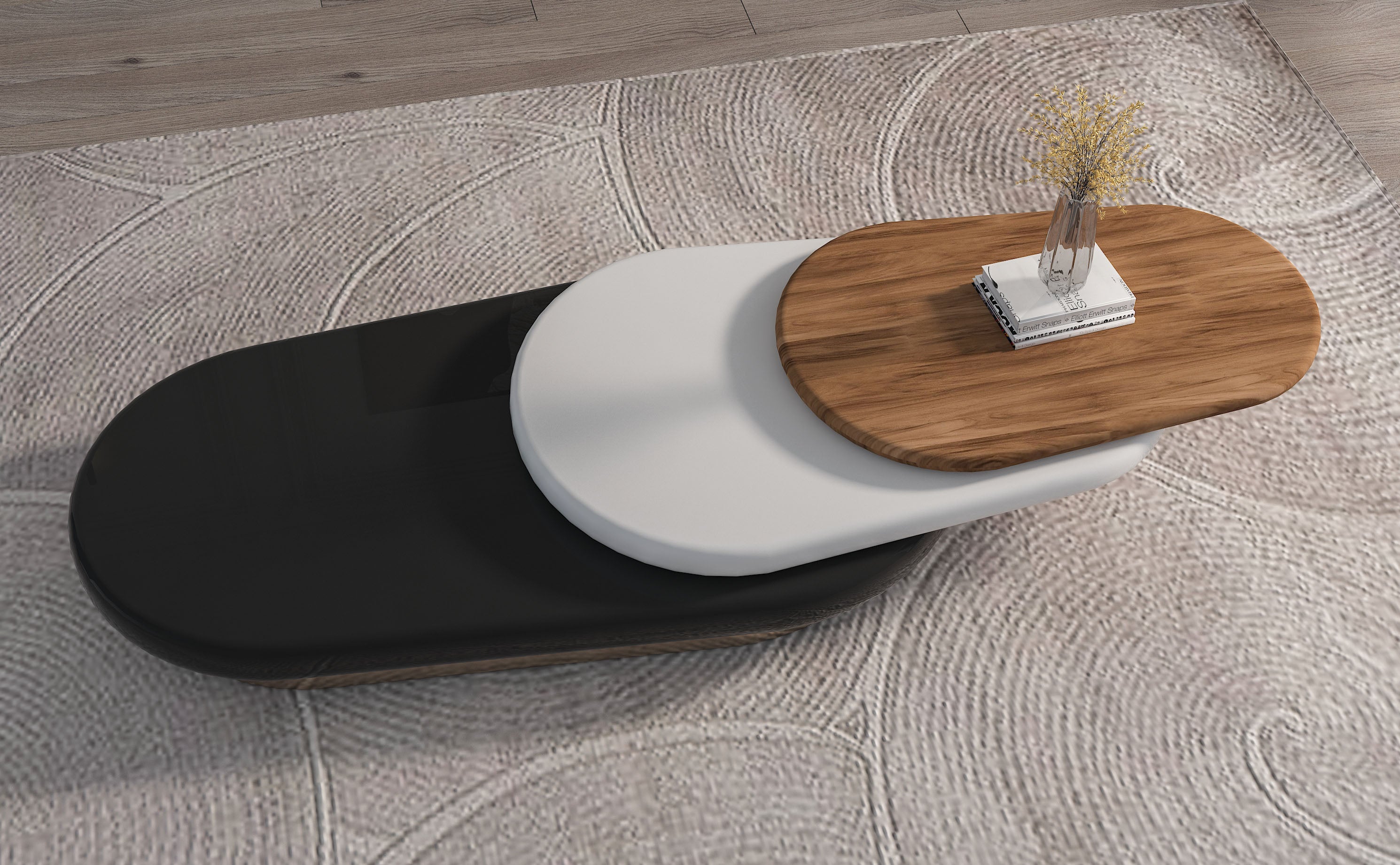 Fusion- Stone-Design Center & Coffee Table