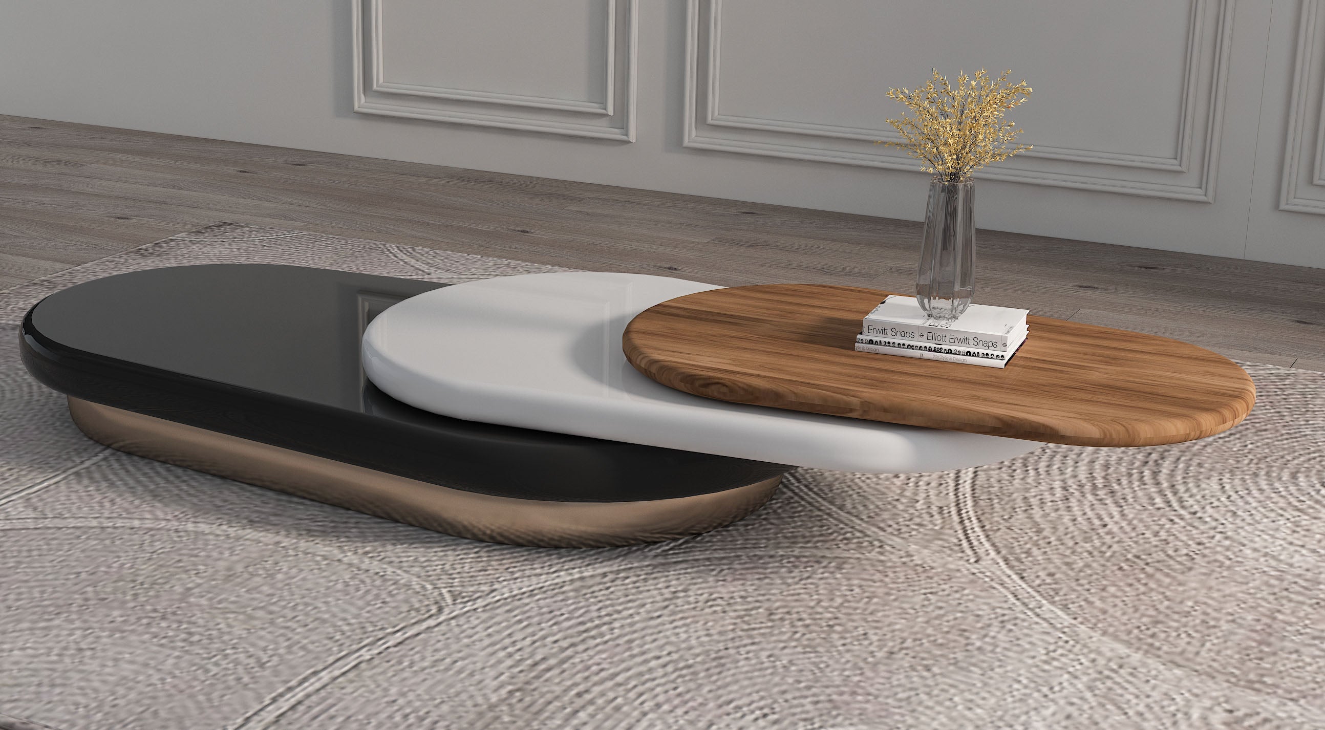 Fusion- Stone-Design Center & Coffee Table