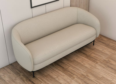 Cocoa Rest – A Stylish 3-Seater Sofa for Modern Living