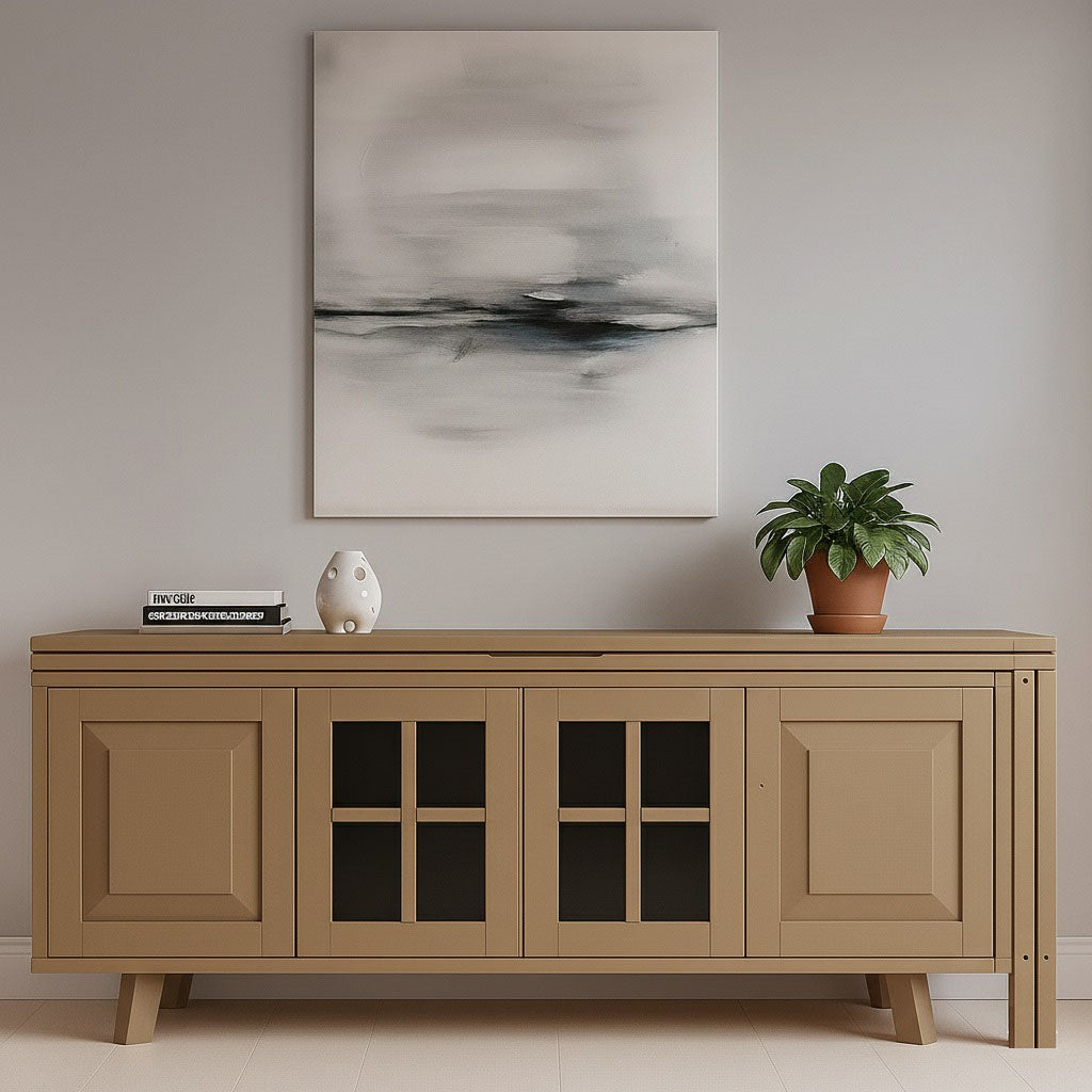 Shift Table: A Versatile Dining, Kitchen Table, and Crockery Unit