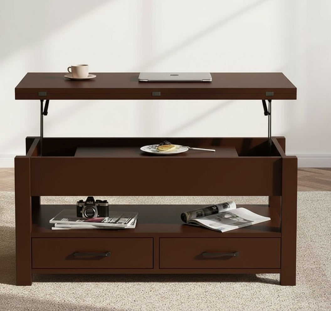 UniTable: The All-in-One Center, Dining Table & Storage Solution