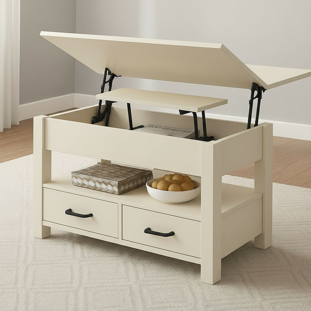 UniTable: The All-in-One Center, Dining Table & Storage Solution
