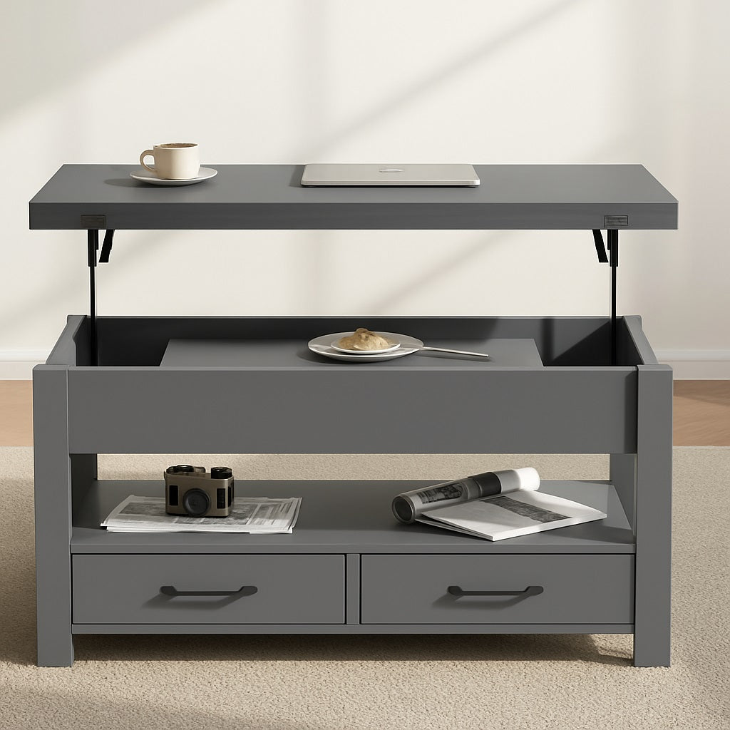 UniTable: The All-in-One Center, Dining Table & Storage Solution
