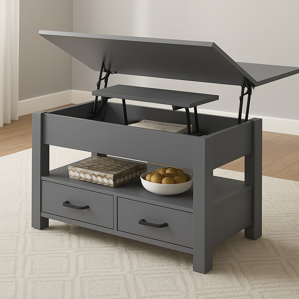 UniTable: The All-in-One Center, Dining Table & Storage Solution